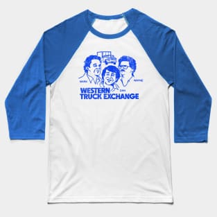 Retro Western Truck Exchange Baseball T-Shirt